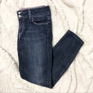 Paige Hidden Hills Mid Rise Skinny Jeans